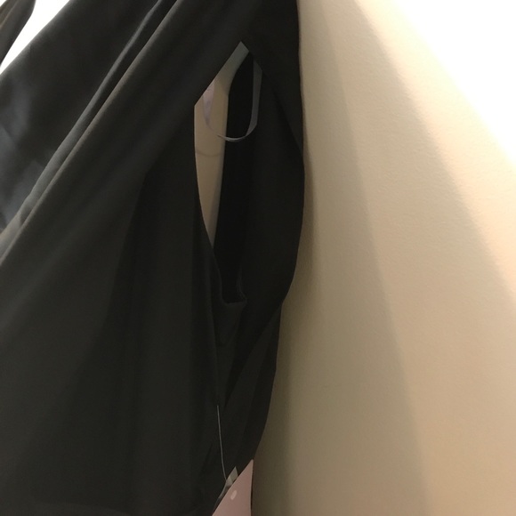 Black tiered dress is NWT. Plus Size 20W - Picture 6 of 8